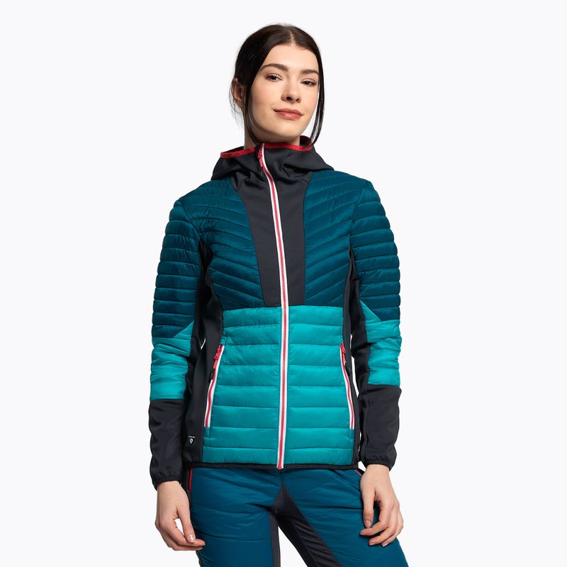 CMP women's hybrid jacket green 32Z4206