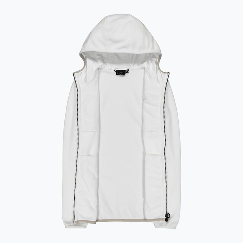 Women's CMP Fix Hood Fleece Sweatshirt White 32H0386/A001 3