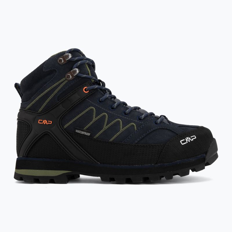 Men's trekking boots CMP Moon Mid Wp b.blue/torba 2