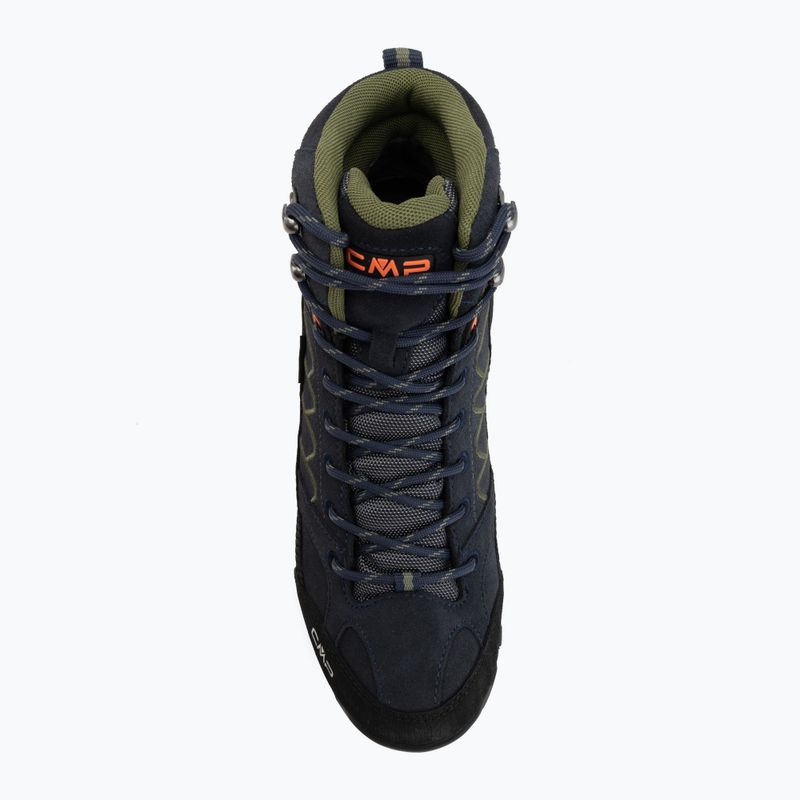 Men's trekking boots CMP Moon Mid Wp b.blue/torba 5