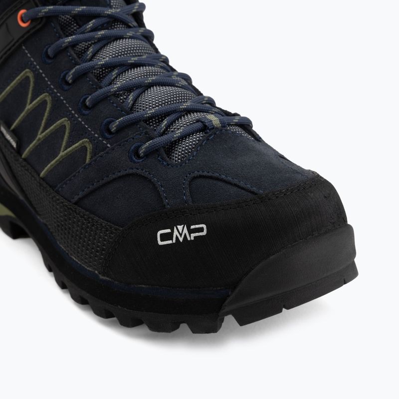 Men's trekking boots CMP Moon Mid Wp b.blue/torba 7