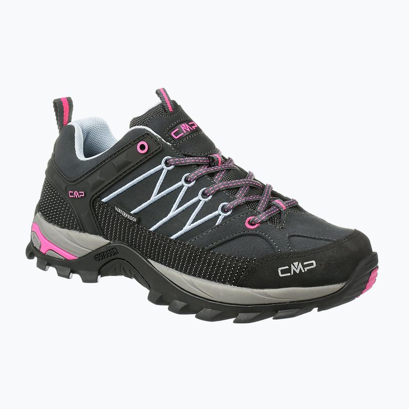Women's trekking boots CMP Rigel Low Wp titanio/skyway