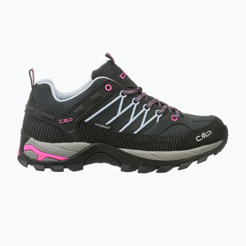 Women's trekking boots CMP Rigel Low Wp titanio/skyway 2