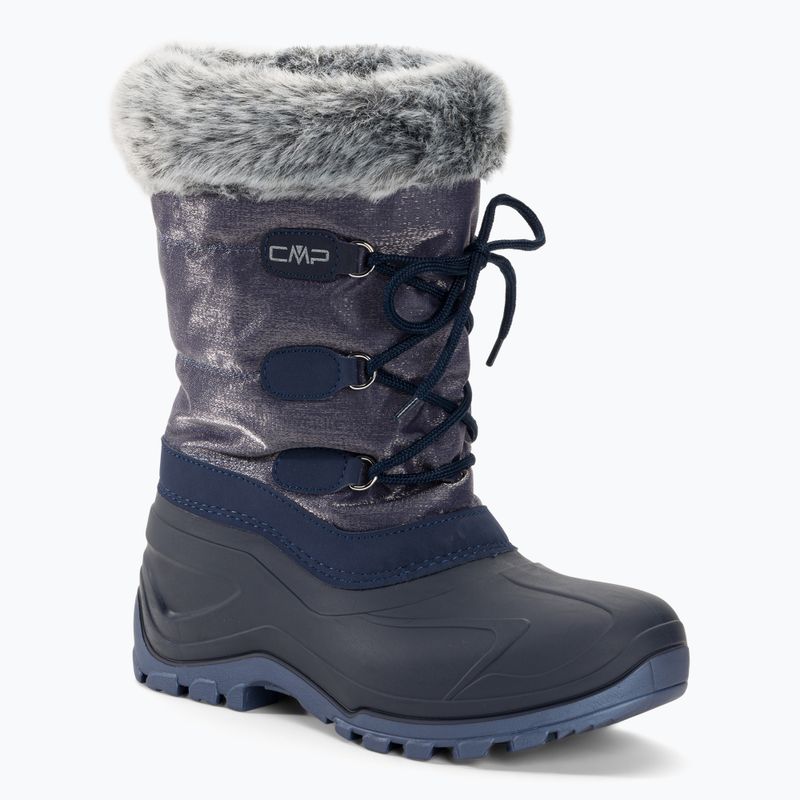 Women's CMP Nietos Low Wp black/blue snow boots