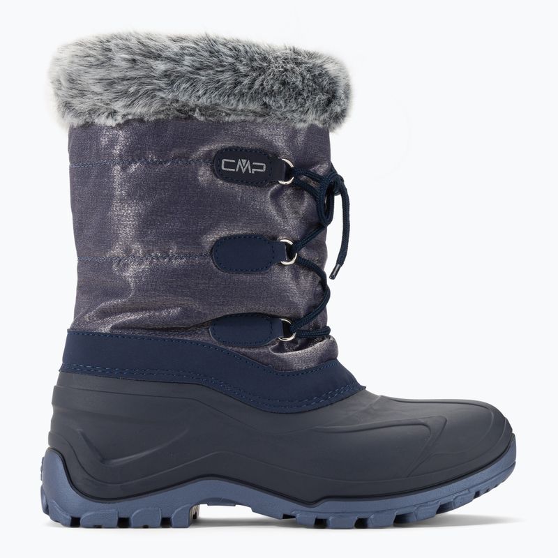 Women's CMP Nietos Low Wp black/blue snow boots 2