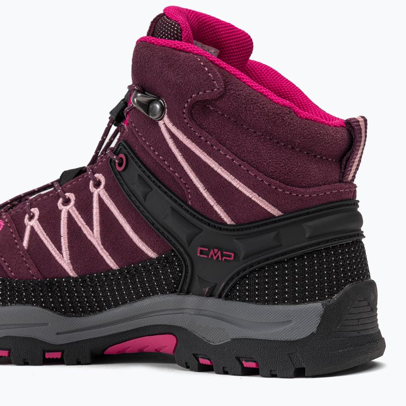 CMP children's trekking boots Rigel Mid Wp maroon 3Q12944/05HM 11