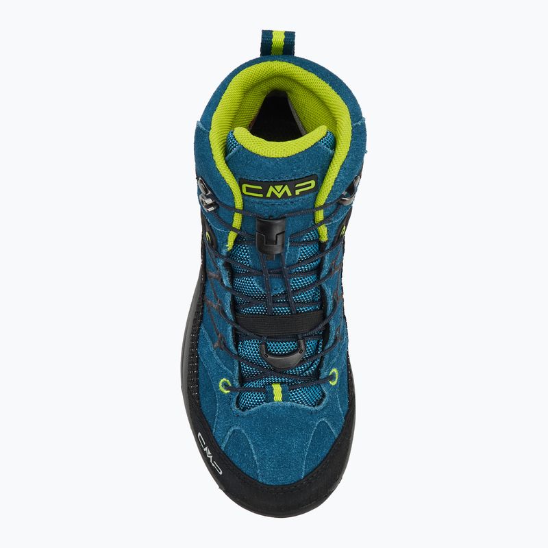 CMP Rigel Mid Wp deep lake/acido children's trekking boots 5