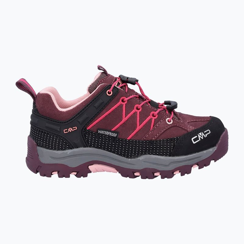 Kids' hiking shoes CMP Rigel Low Wp plum/peach