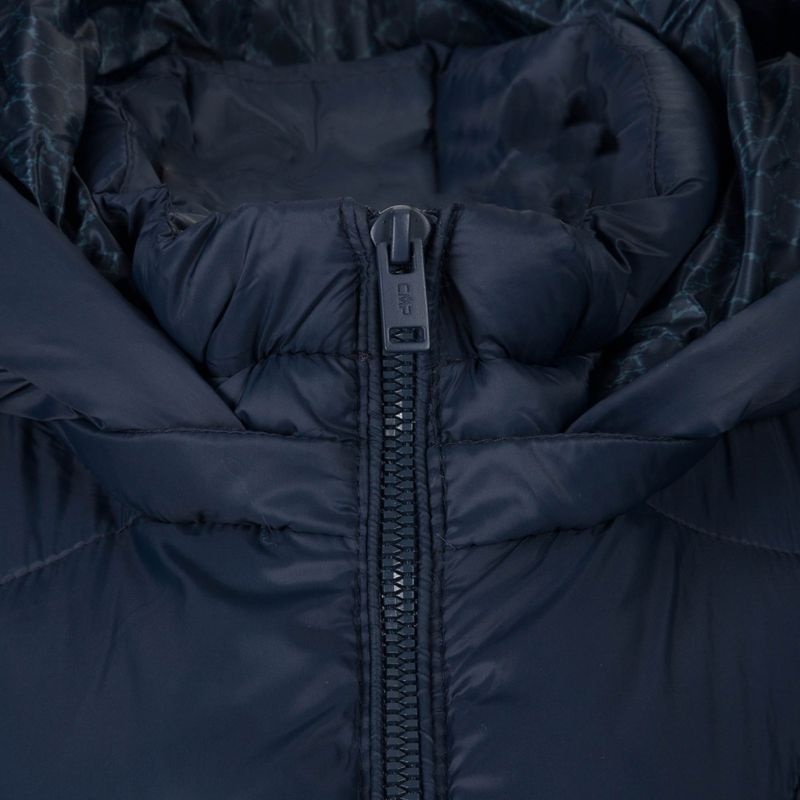 Women's CMP Parka Snaps Hood down jacket navy blue 32K3036/N950 5