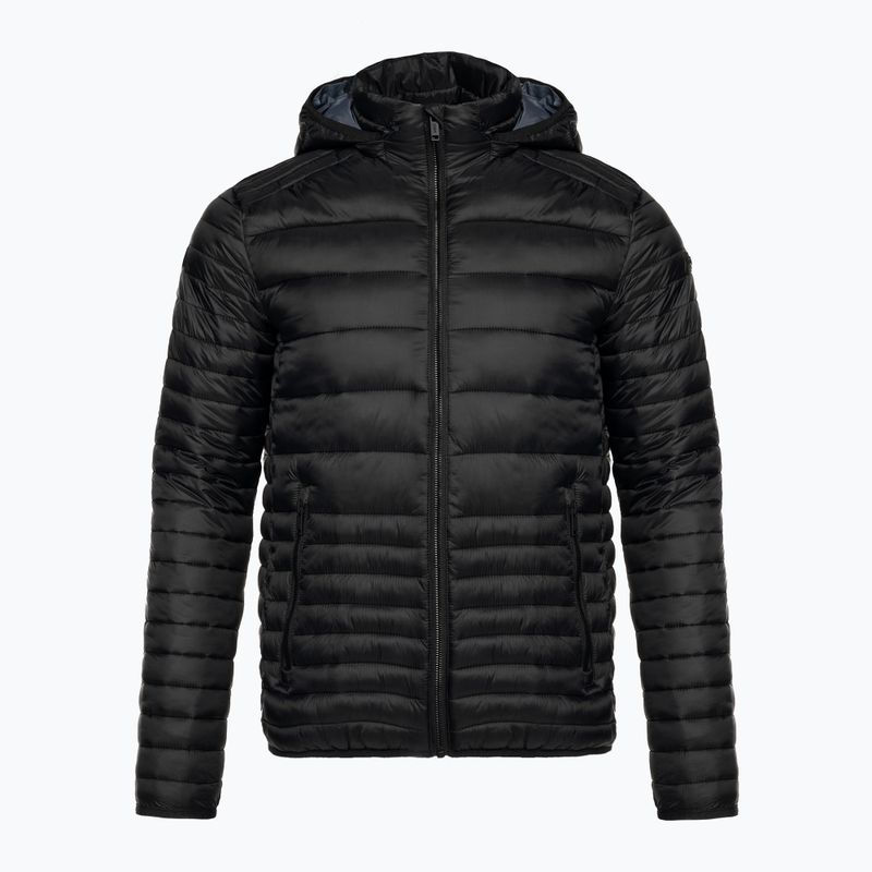 Men's CMP down jacket black 32K3167