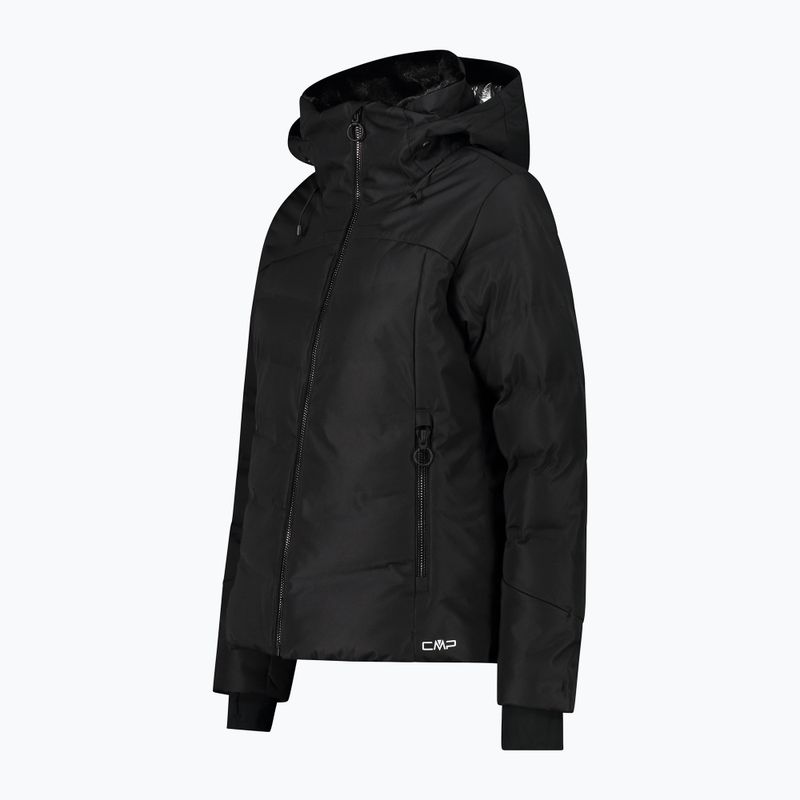 Women's CMP Fix Hood Ski Jacket Black 32W0266 9