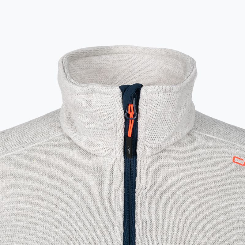 Women's trekking sweatshirt CMP grey 3H14746/08XM 4