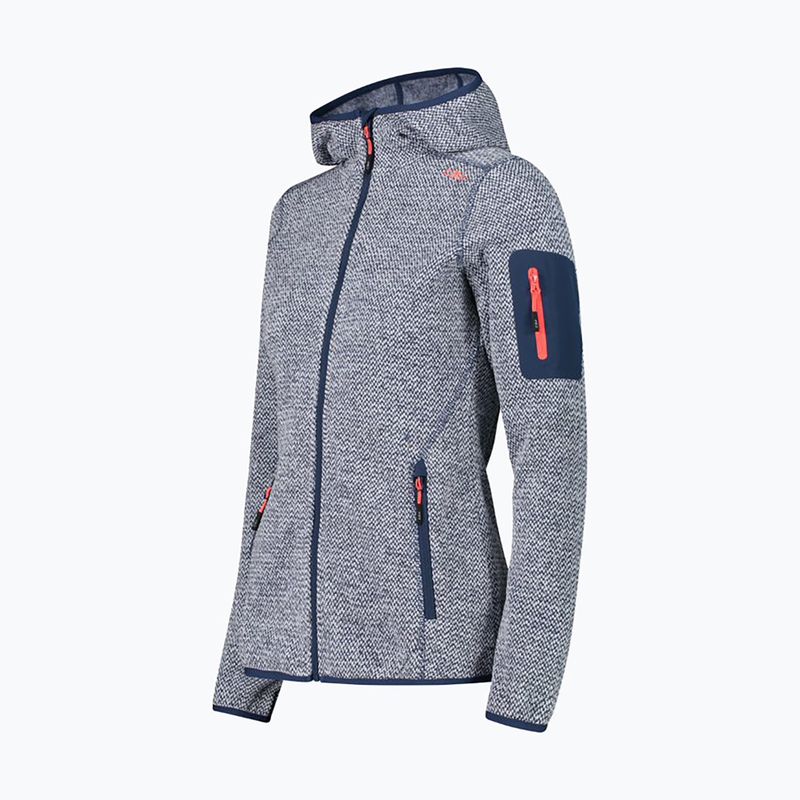 Women's CMP grey fleece sweatshirt 3H19826/02MM 7