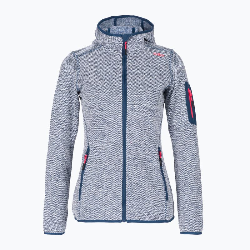 Women's CMP grey fleece sweatshirt 3H19826/02MM