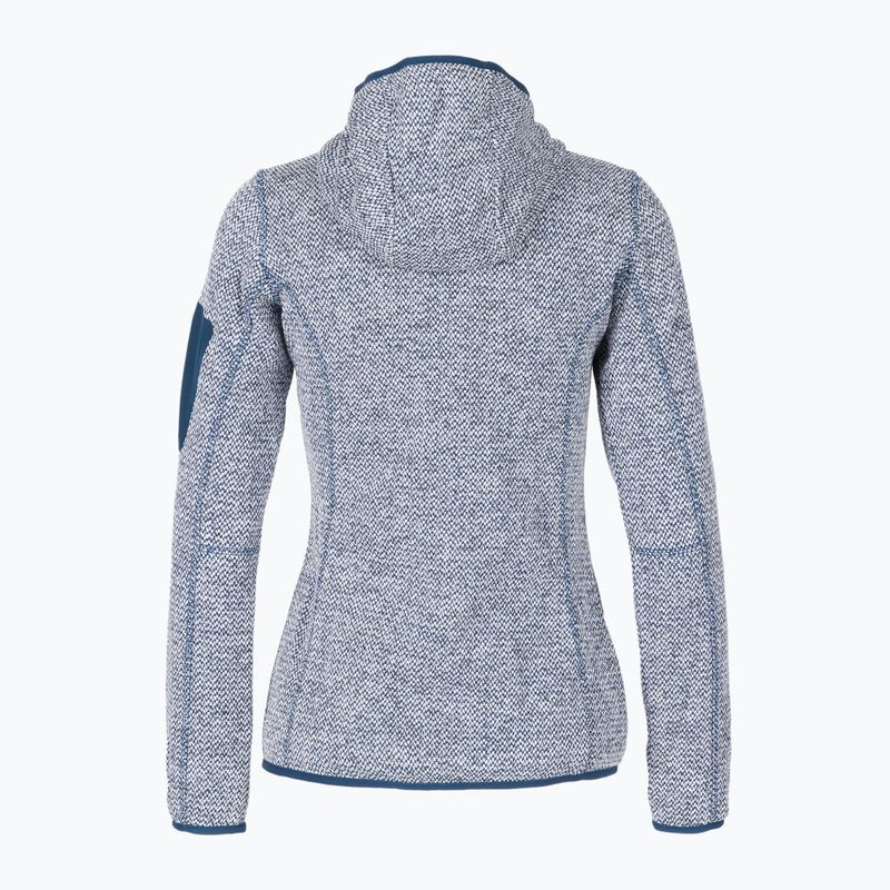 Women's CMP grey fleece sweatshirt 3H19826/02MM 2