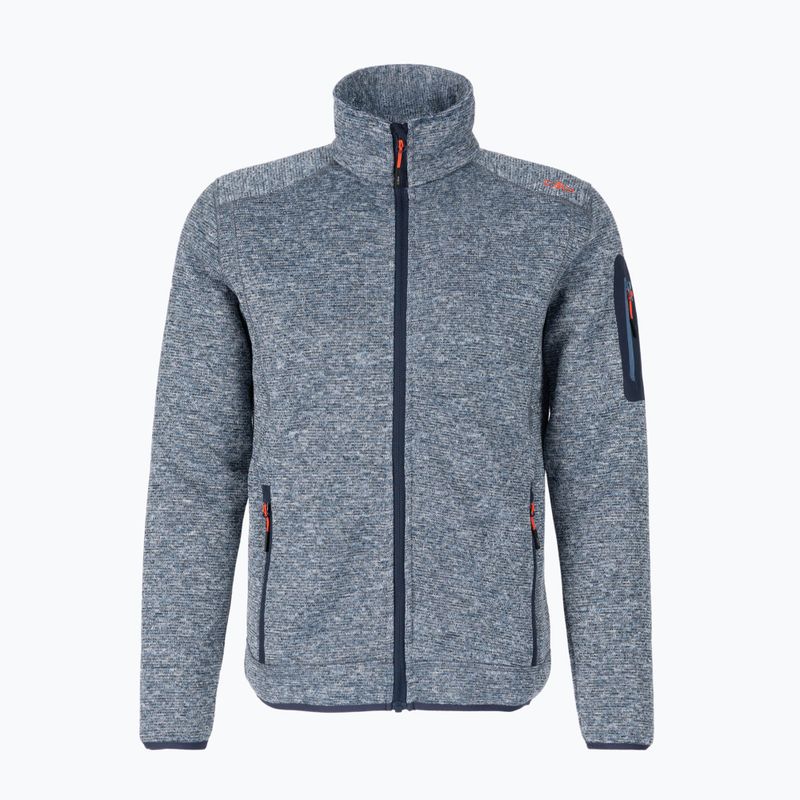 Men's CMP blue fleece sweatshirt 3H60747N/05MM