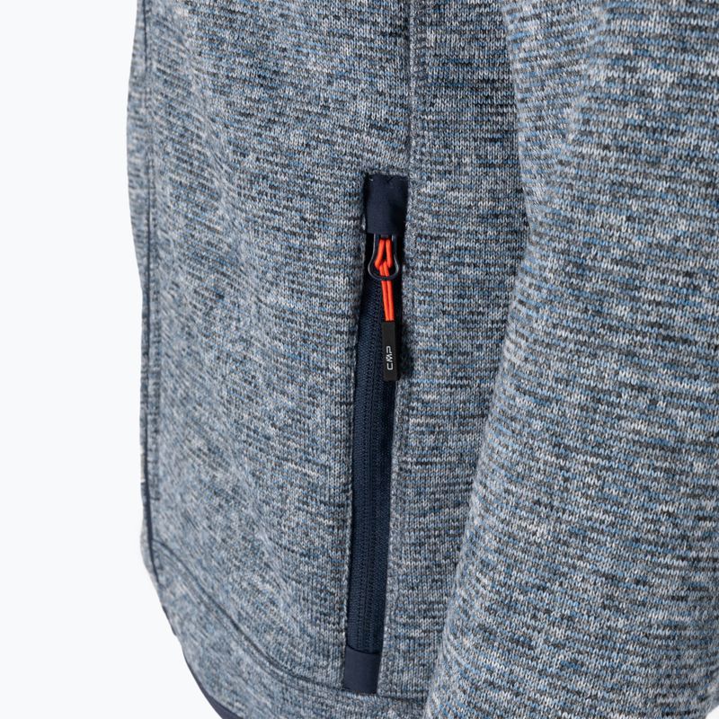 Men's CMP blue fleece sweatshirt 3H60747N/05MM 3