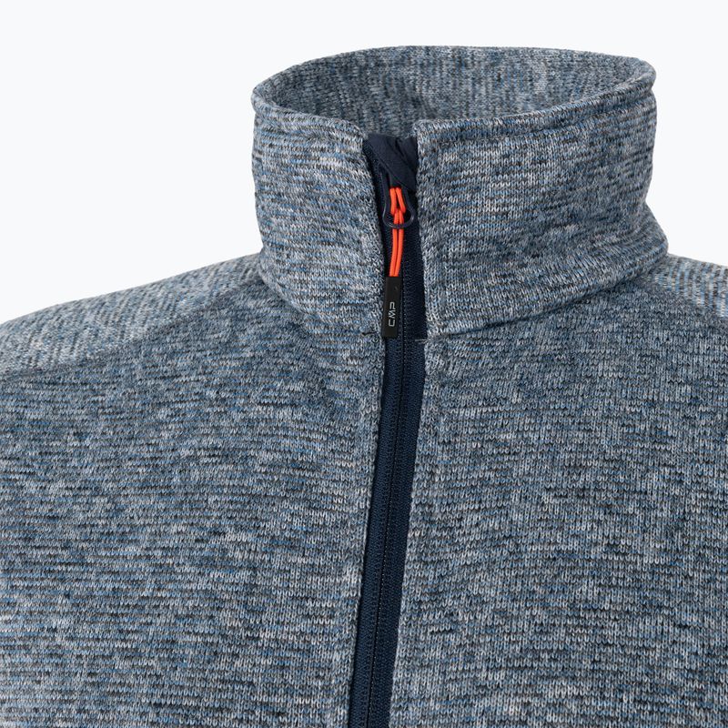 Men's CMP blue fleece sweatshirt 3H60747N/05MM 5