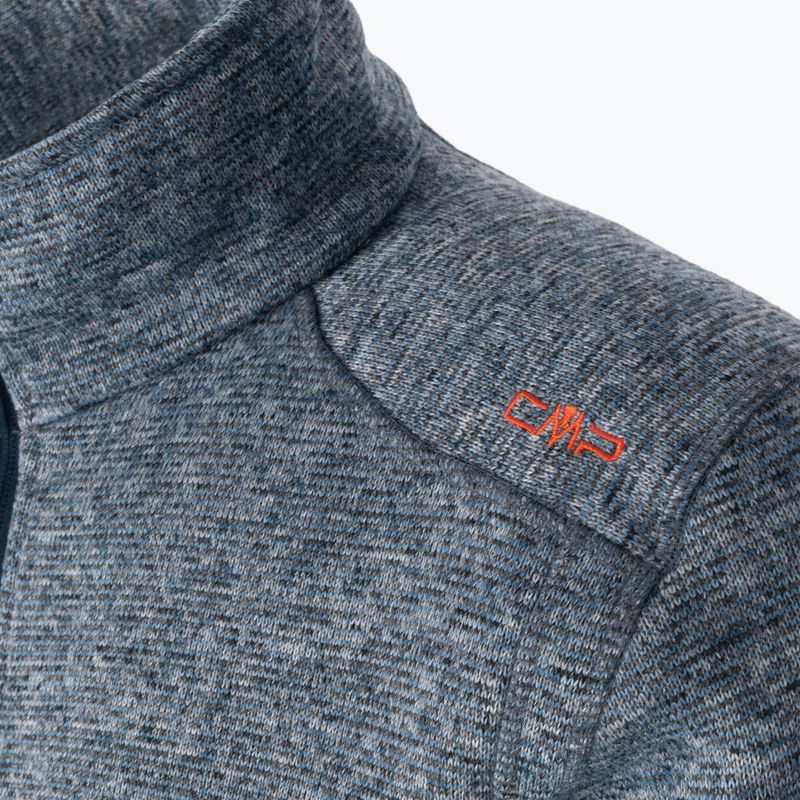 Men's CMP blue fleece sweatshirt 3H60747N/05MM 6