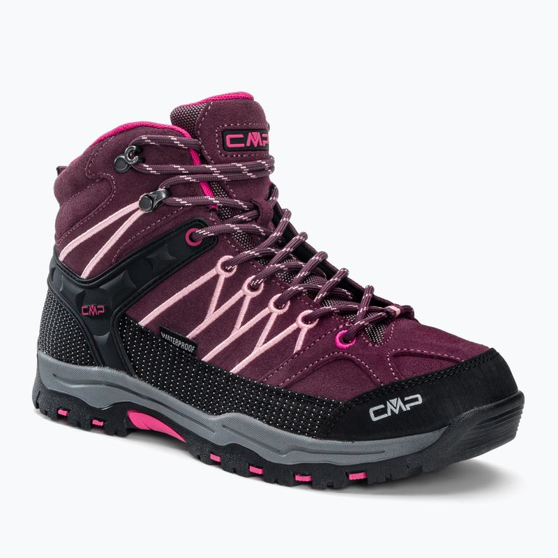 CMP Rigel Mid children's trekking boots maroon 3Q12944J