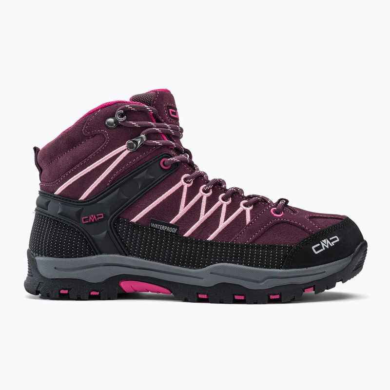 CMP Rigel Mid children's trekking boots maroon 3Q12944J 2