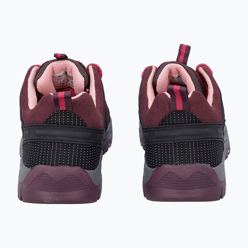 Junior's trekking boots CMP Rigel Low Wp prugna/peach 4
