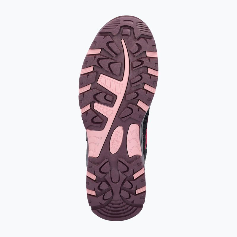 Junior's trekking boots CMP Rigel Low Wp prugna/peach 6