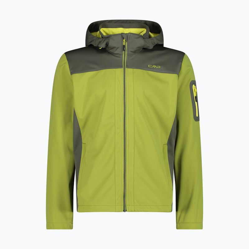 Men's CMP softshell jacket green 39A5027/01EN
