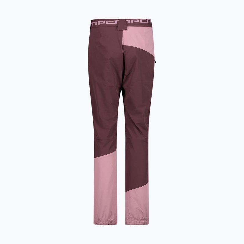 CMP women's trekking trousers maroon 33T6226/C904 2