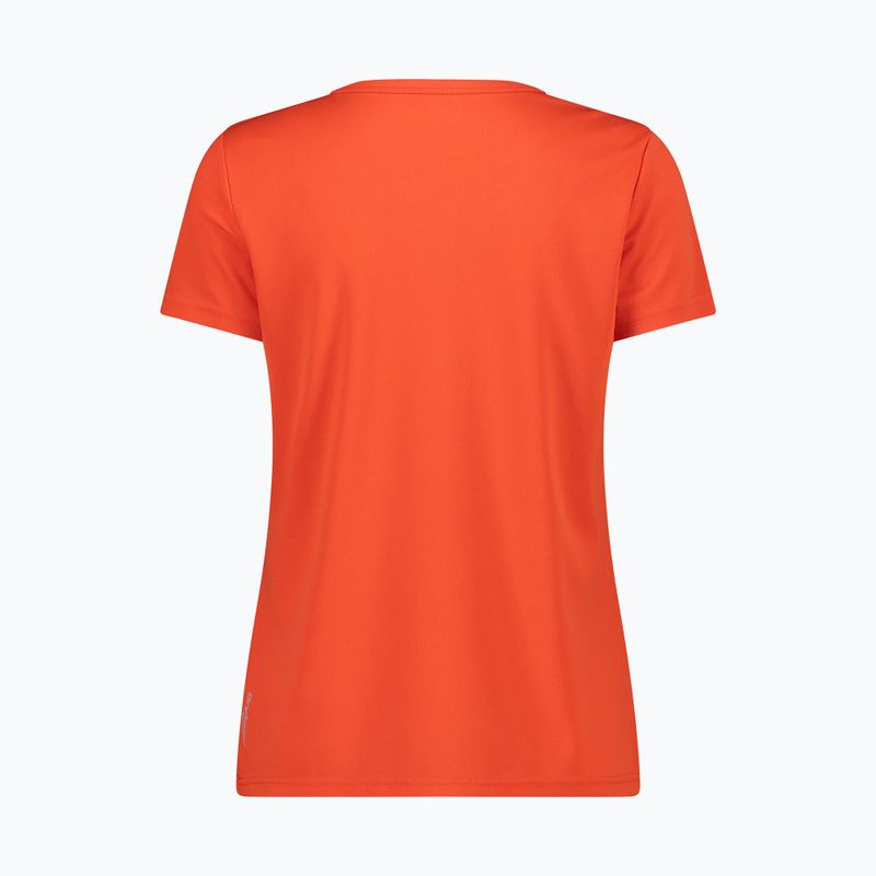 CMP women's trekking shirt orange 38T6656 2