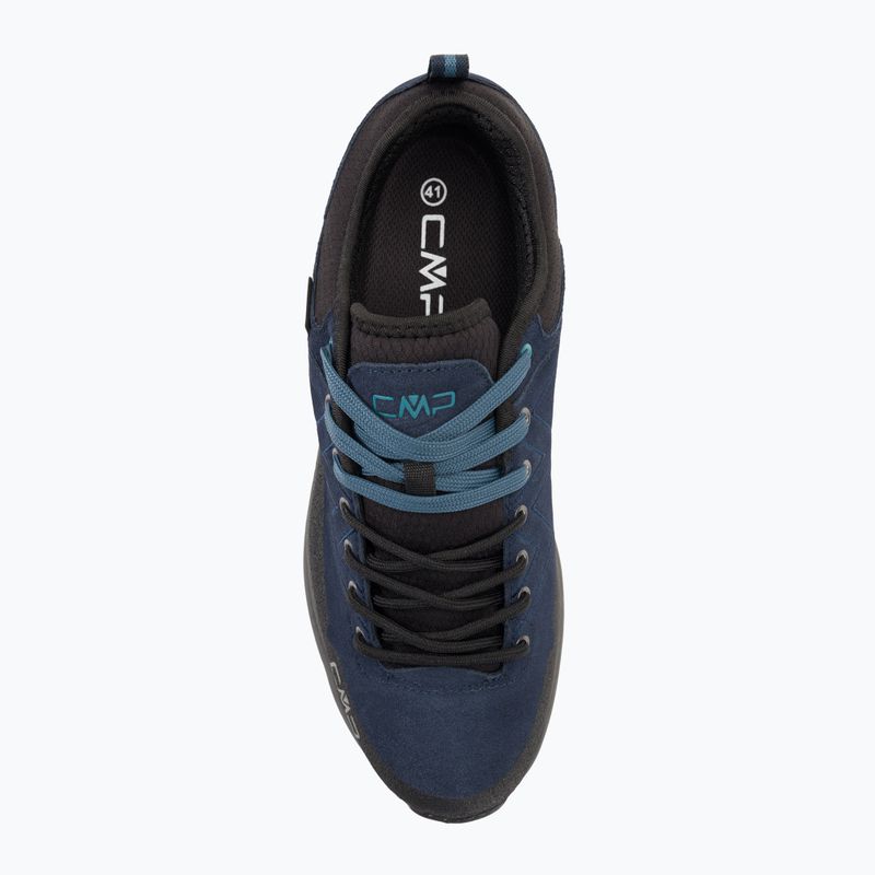 Men's trekking boots CMP Kaleepso Low Wp black/blue 6