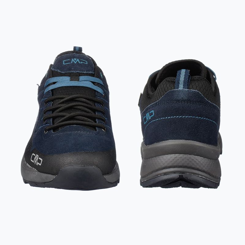 Men's trekking boots CMP Kaleepso Low Wp black/blue 10