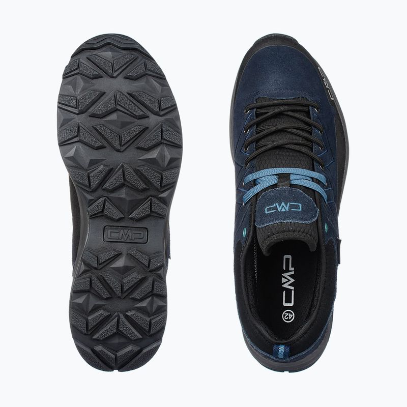 Men's trekking boots CMP Kaleepso Low Wp black/blue 11