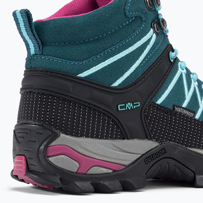 Women's trekking boots CMP Rigel Mid Wp blue 3Q12946/16NN 8