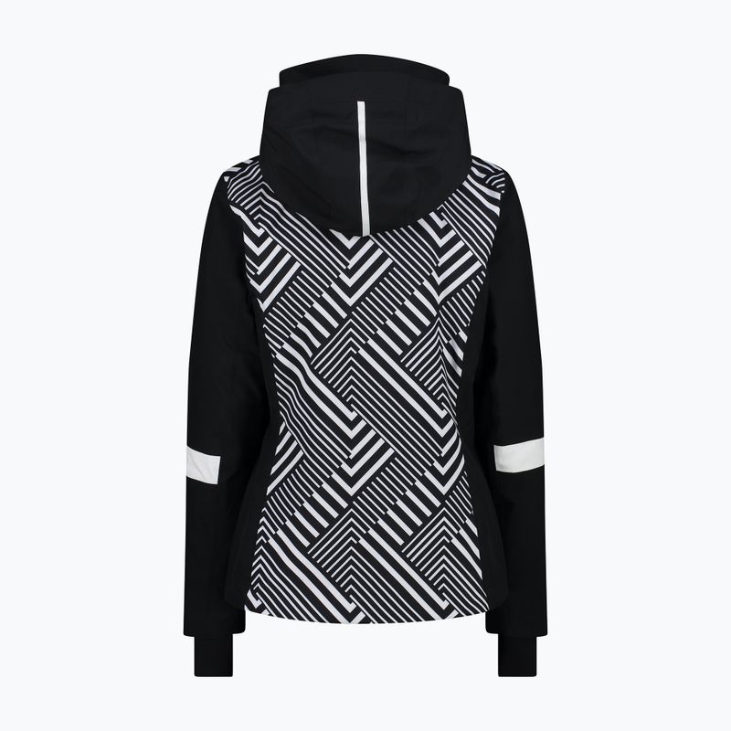 CMP women's ski jacket nero/bianco 7