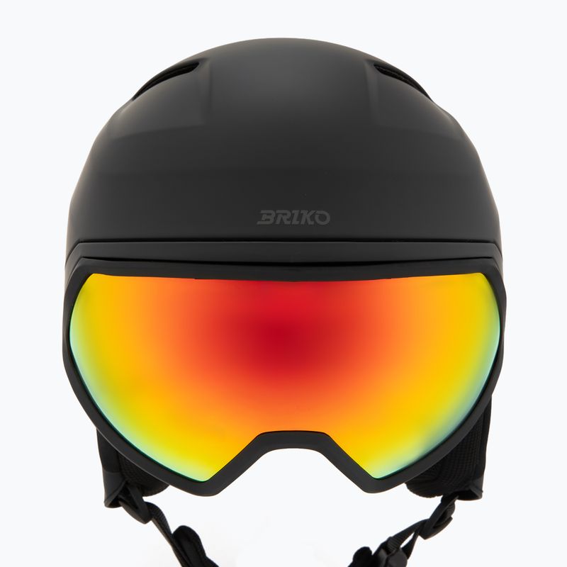 Ski helmet Briko Stormrider matt black/gun metal 7