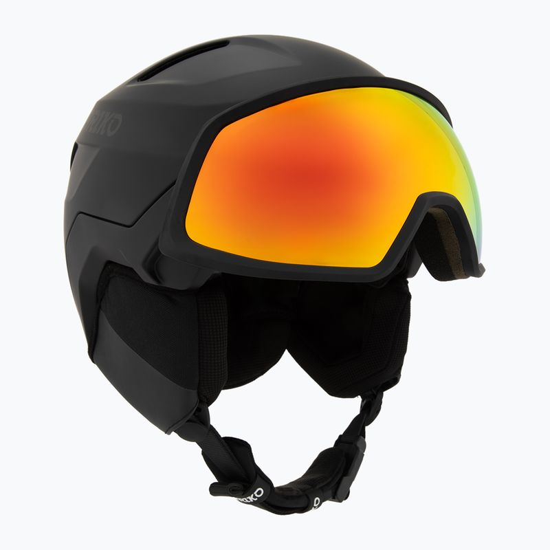 Ski helmet Briko Stormrider matt black/gun metal 9