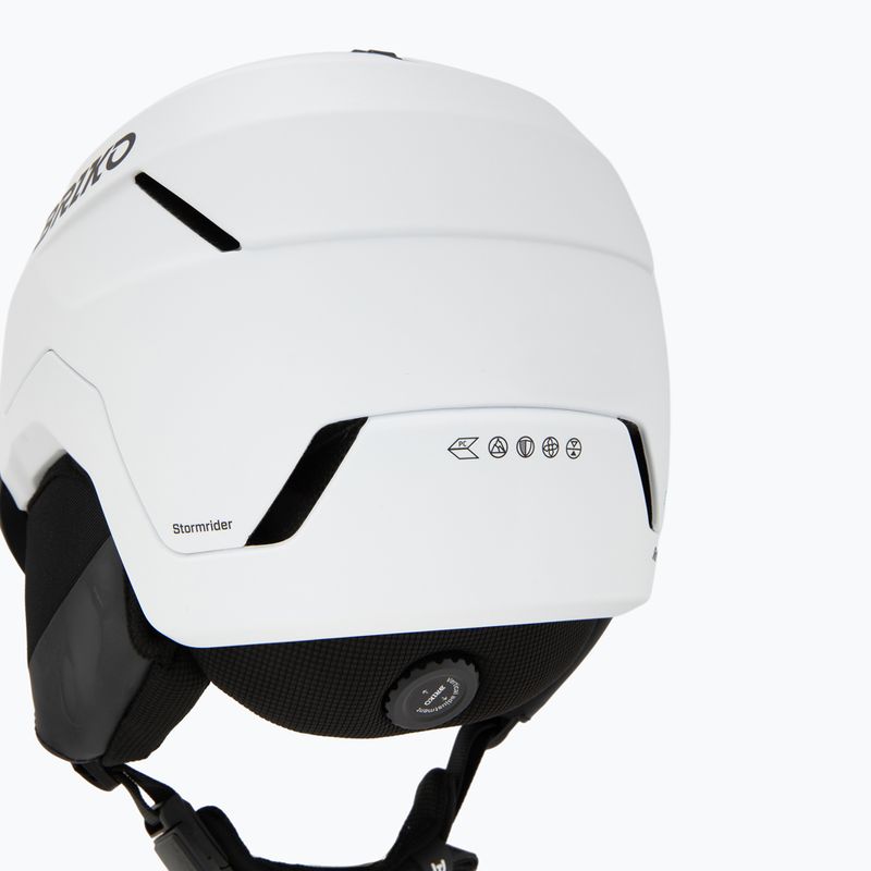 Ski helmet Briko Stormrider matt white/black 8