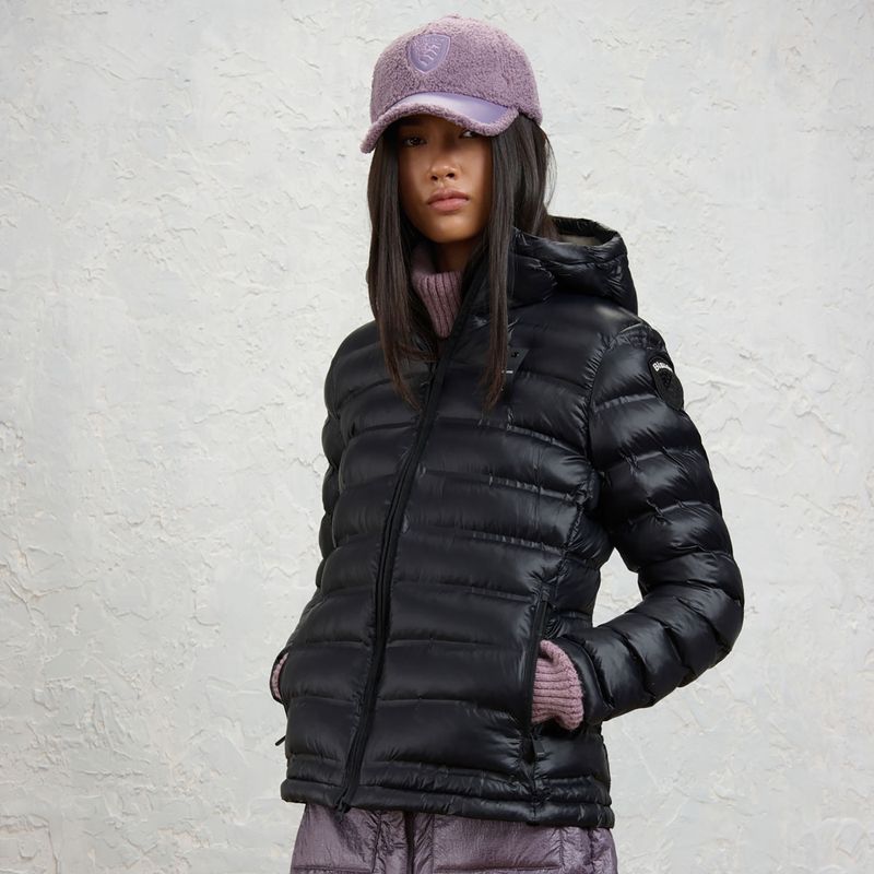Women's jacket Blauer USA Ellis black inside mist grey 2