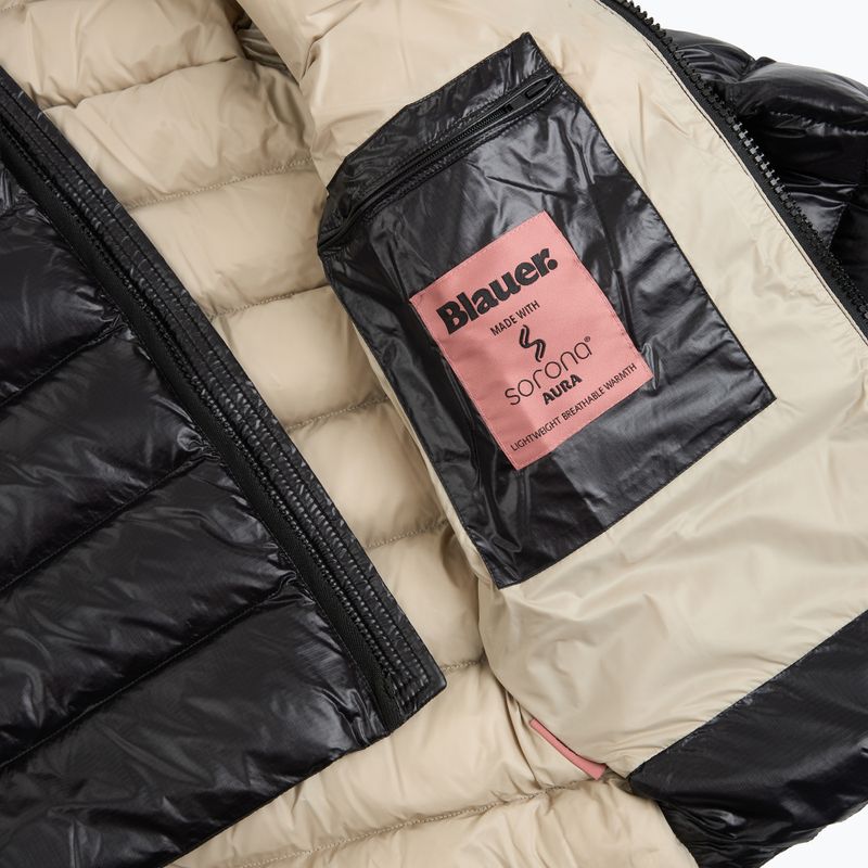 Men's jacket Blauer USA Adams black inside beige 7