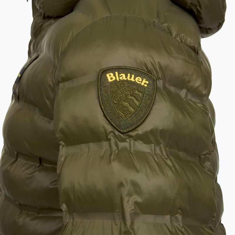 Men's jacket Blauer USA Charles dark olive inside mist grey 3