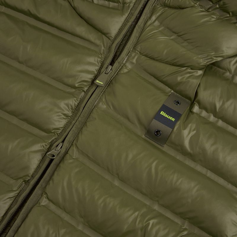 Men's jacket Blauer USA Charles dark olive inside mist grey 4