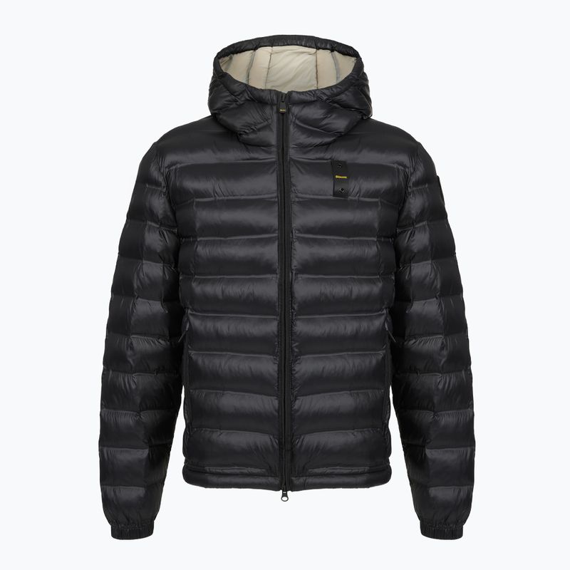 Men's jacket Blauer USA Charles black inside mist grey