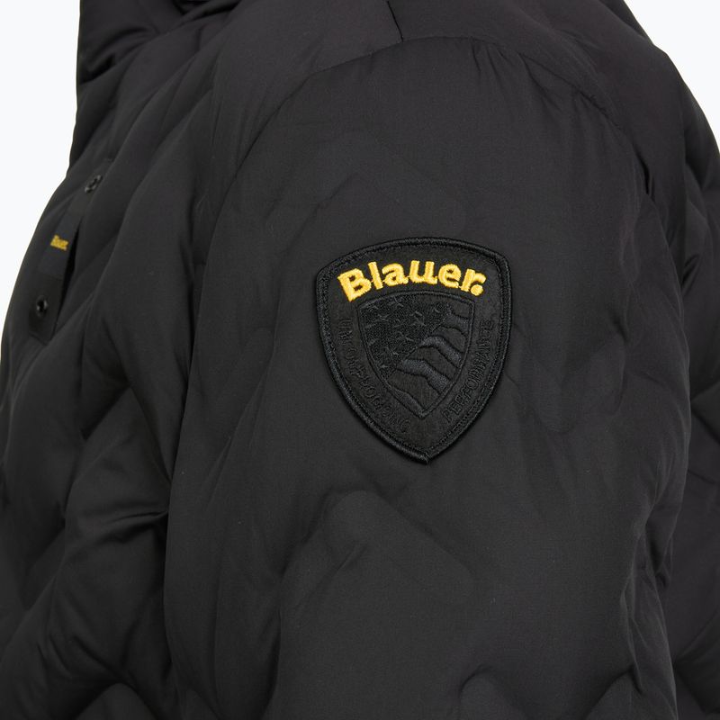 Men's jacket Blauer USA Piery black inside brown 3