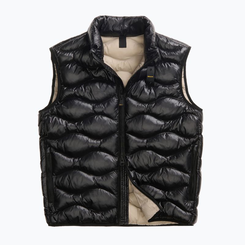 Men's gilet Blauer USA Danny black inside beige 2