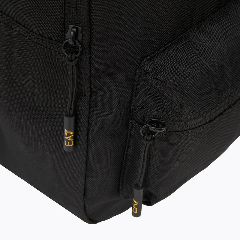 Urban backpack dziecięcy EA7 Emporio Armani Train Core 6 l black / gold logo 4
