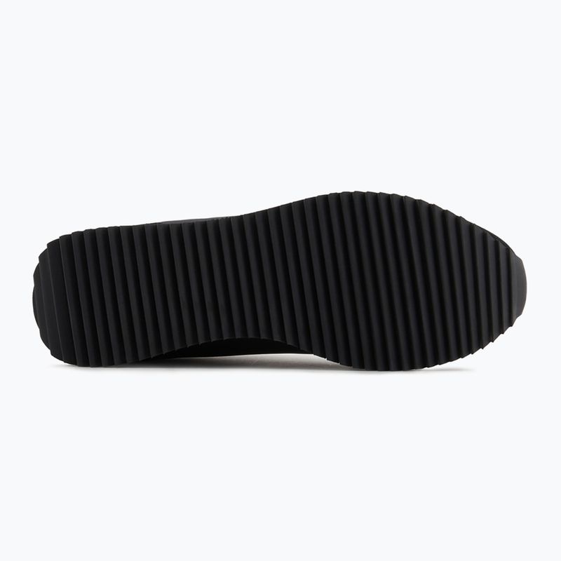 EA7 Emporio Armani Black & White Vintage blk/white/blk eagle shoes 9