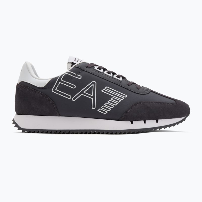 EA7 Emporio Armani Black & White Vintage periscope/white shoes 2