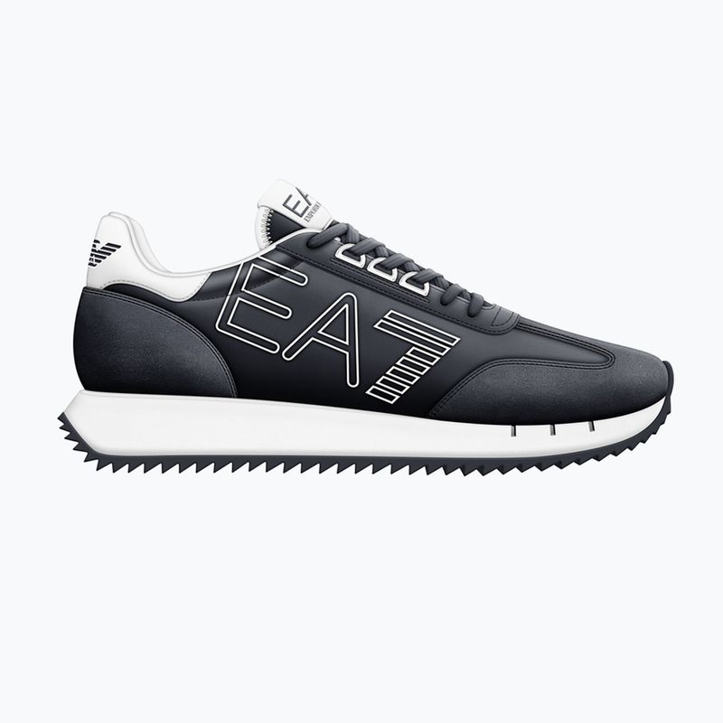 EA7 Emporio Armani Black & White Vintage periscope/white shoes 8