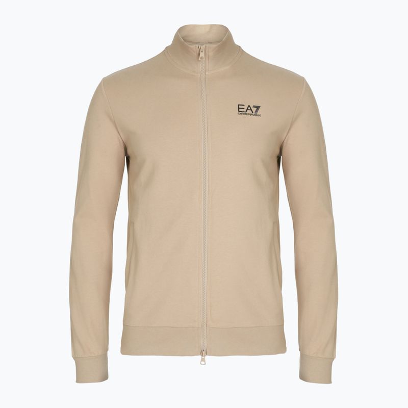 Men's EA7 Emporio Armani Train Core Identity Tracksuit FZ cobblestone 3